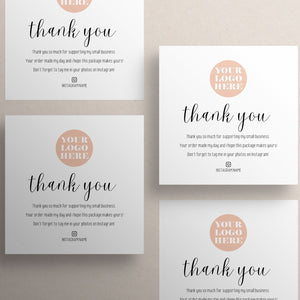 Small Thank You Cards