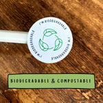 Load image into Gallery viewer, I&#39;m Biodegradable - Eco Friendly Stickers
