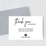 Load image into Gallery viewer, Personalised Thank You Cards
