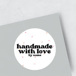 Load image into Gallery viewer, &#39;Handmade With love&#39; Stickers
