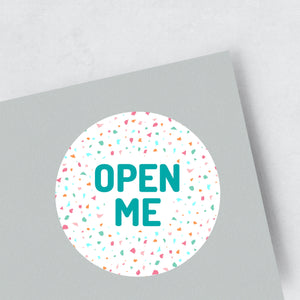 'open me' Stickers